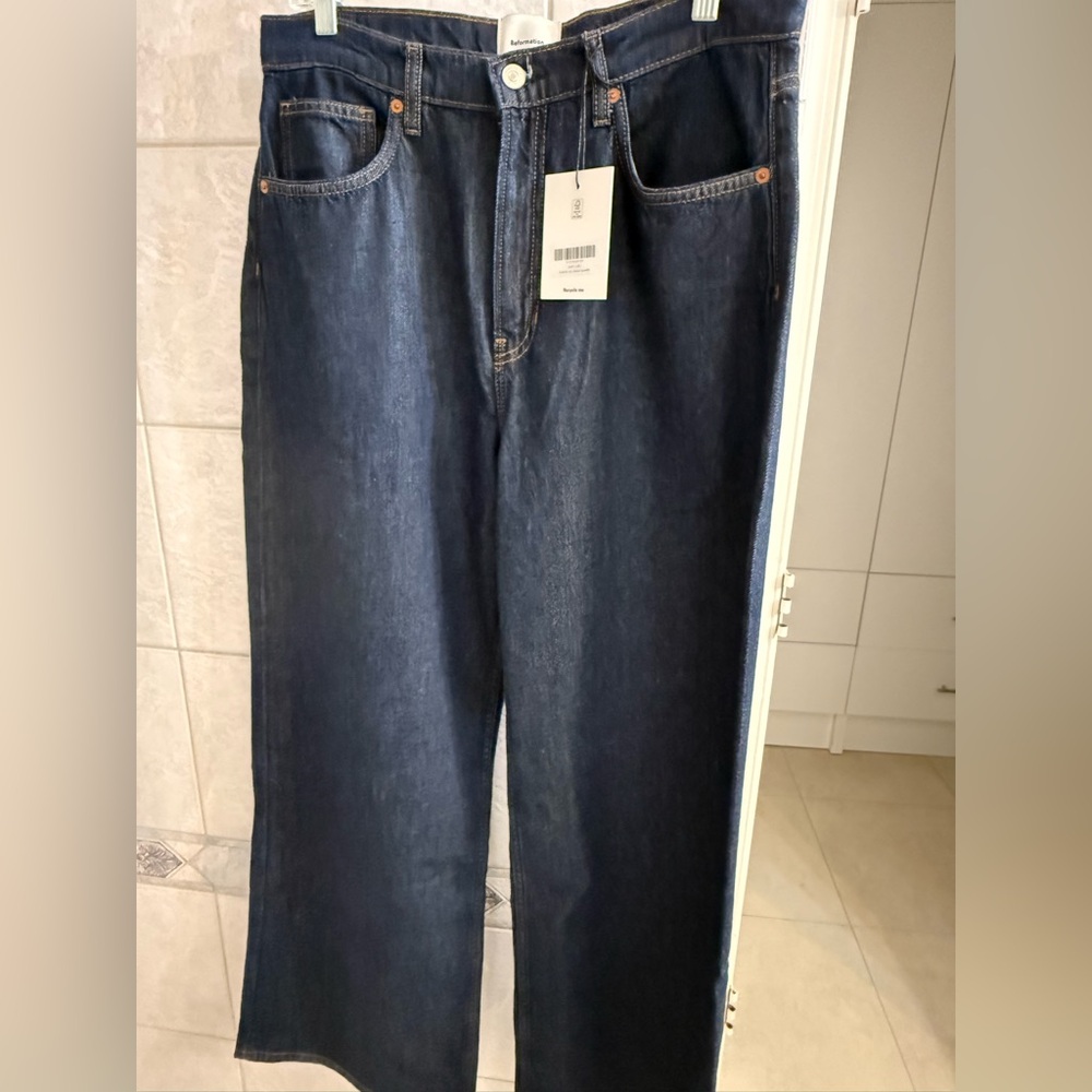 Cary -lived in wide leg jeans size 30